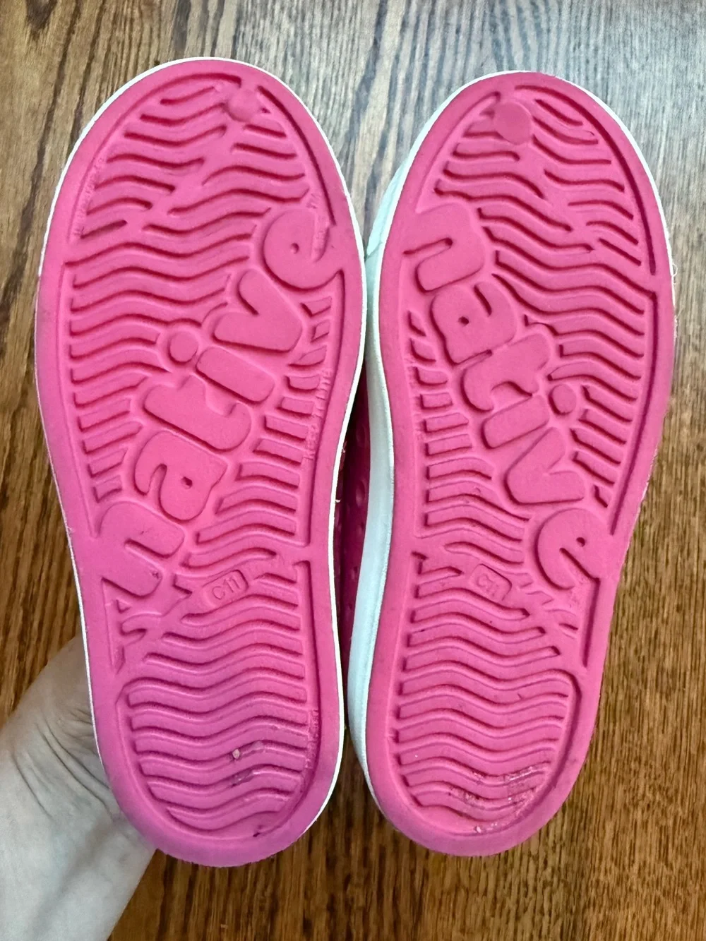 Native Pink Slip-On Water-Friendly Sneakers C11